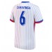 Maillot de foot France Eduardo Camavinga #6 Extérieur vêtements Europe 2024 Manches Courtes